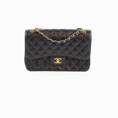 Chanel Jumbo Classic Flap Caviar Black (Series 23)