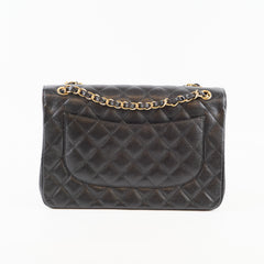 Chanel Jumbo Classic Flap Caviar Black (Series 23)