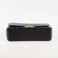 Chanel Jumbo Classic Flap Caviar Black (Series 23)