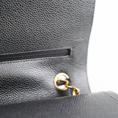Chanel Jumbo Classic Flap Caviar Black (Series 23)