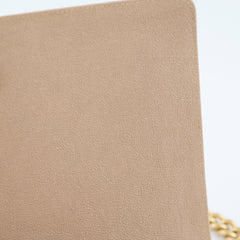 Chanel New Medium Boy Quilted Caviar Dark Beige (Series 27)