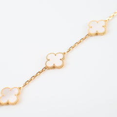 Van Cleef & Arpels 5 Motif MOP Bracelet