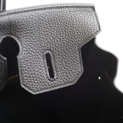 Hermes Birkin 30 Togo Noir Y Stamp