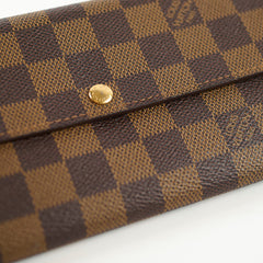 Louis Vuitton Sarah Wallet Damier Ebene
