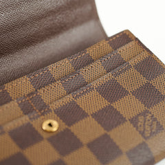 Louis Vuitton Sarah Wallet Damier Ebene