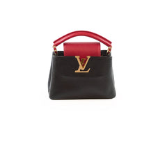 Louis vuitton Capucines Mini Black / Red