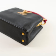 Louis vuitton Capucines Mini Black / Red
