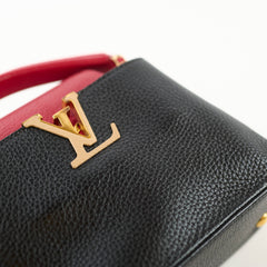 Louis vuitton Capucines Mini Black / Red