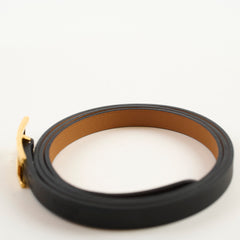 Hermes Behapi Double Tour Bracelet Noir
