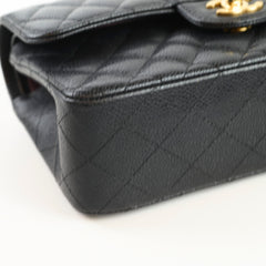 Chanel Small Classic Flap Caviar Black GHW