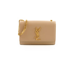 Saint Laurent Small Kate Bag Beige