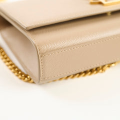 Saint Laurent Small Kate Bag Beige