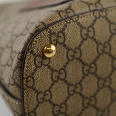 Gucci Linea A GG Supreme Hobo Bag Monogram