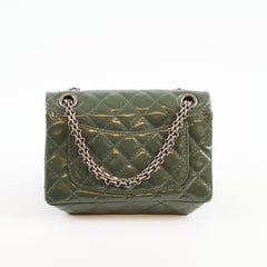 Chanel 2.55 224 Reissue Flap Army Green Patent