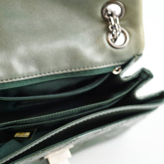 Chanel 2.55 224 Reissue Flap Army Green Patent