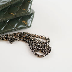Chanel 2.55 224 Reissue Flap Army Green Patent