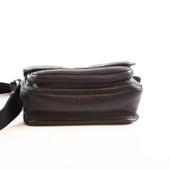 Saint Laurent Small Niki Messenger Grained Lambskin Black