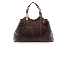 Gucci Horsebit Glam Purple Shoulder Bag