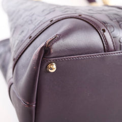 Gucci Horsebit Glam Purple Shoulder Bag