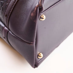 Gucci Horsebit Glam Purple Shoulder Bag