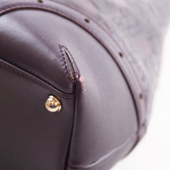 Gucci Horsebit Glam Purple Shoulder Bag
