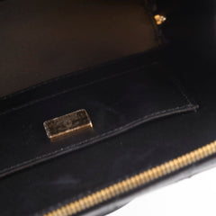 Chanel Coco Clip Camera Bag Quilted Lambskin Black Microchip
