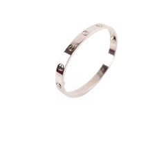 Cartier Love Bracelet Classic White Gold Size 16 2024