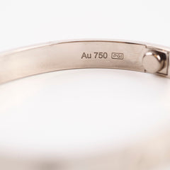 Cartier Love Bracelet Classic White Gold Size 16 2024