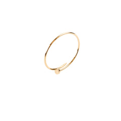 Cartier Just Un Clou Yellow Gold Small Bracelet Size 17