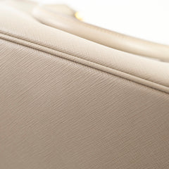 Prada Saffiano Galleria Large Tote Light Grey