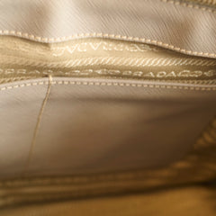 Prada Saffiano Galleria Large Tote Light Grey