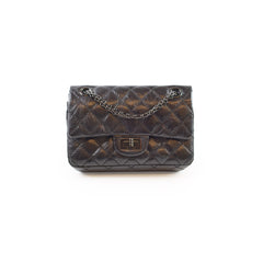 Chanel Mini Reissue Black Calfksin Black Hardware 23 Series