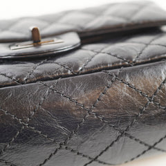 Chanel Mini Reissue Black Calfksin Black Hardware 23 Series