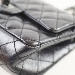 Chanel Mini Reissue Black Calfksin Black Hardware 23 Series
