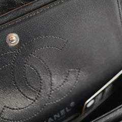 Chanel Mini Reissue Black Calfksin Black Hardware 23 Series