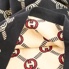 Gucci Reversible GG Jacquard Dress Wool
