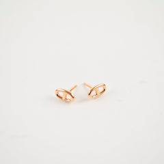 Hermes Farandole Earrings Rose Gold