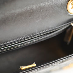 Chanel Reissue Mini Charms Microchip Black Calfskin