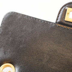 Chanel Reissue Mini Charms Microchip Black Calfskin