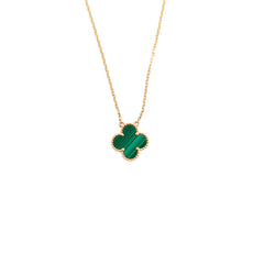 Van Cleef & Arpels VCA Vintage Malachite Necklace