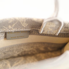 Dior Mini Toile de Jouy Embroidery Book Tote Canvas Light Grey