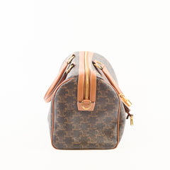 Celine Large Boston Monogram Canvas