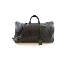 Louis Vuitton Keepall 55 Bandoulière Damier Graphite canvas Black/Navy
