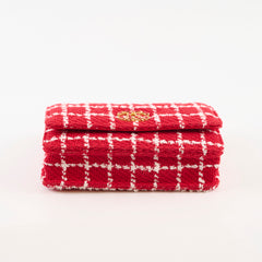 Chanel Mini Tweed 19 Flap Red/White