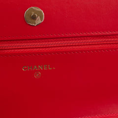 Chanel Mini Tweed 19 Flap Red/White