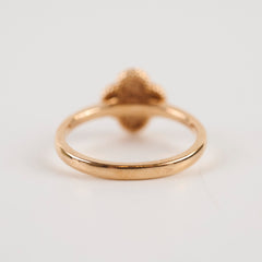 Van Cleef & Arpels Sweet Alhambra Ring Pink Gold Size 53