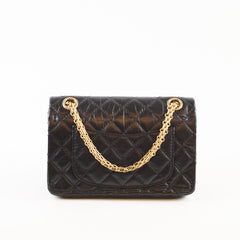 Chanel Mini Lucky Charm Reissue 2.55 Lambskin Black- 24 Series