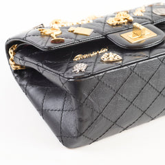 Chanel Mini Lucky Charm Reissue 2.55 Lambskin Black- 24 Series