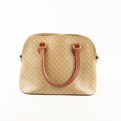 Celine Vintage Macadam Dome Satchel Bag