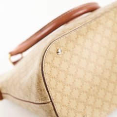 Celine Vintage Macadam Dome Satchel Bag